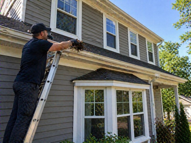 Downspout Blockage Removal in Arvada, CO